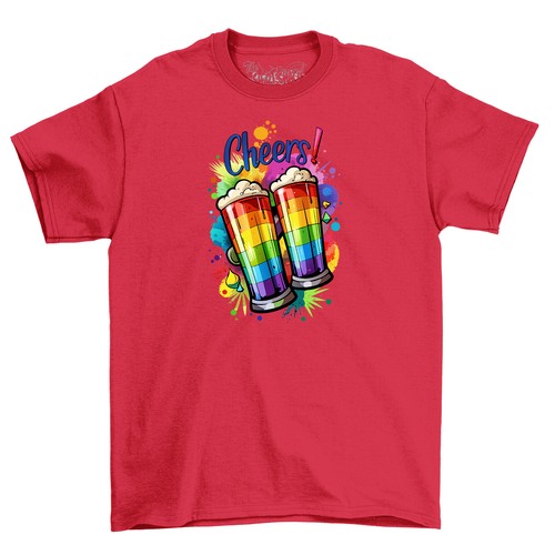 Pride_1 Beer Buddies Unisex T-Shirt - Cheers to Equality! Perfect for Beer Lover - Picture 4 of 46