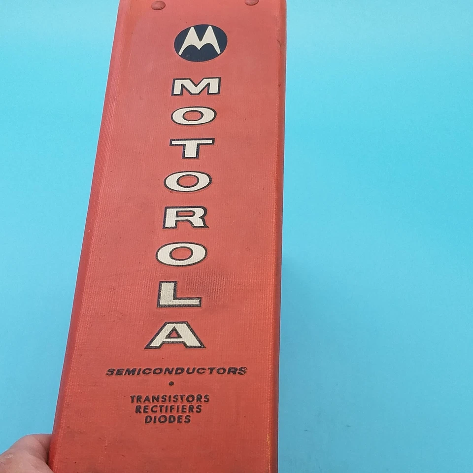 Motorola Semiconductor 3 Anillas Carpeta Línea Completa para Folletos Catálogo 1963 Foto 2 de 4