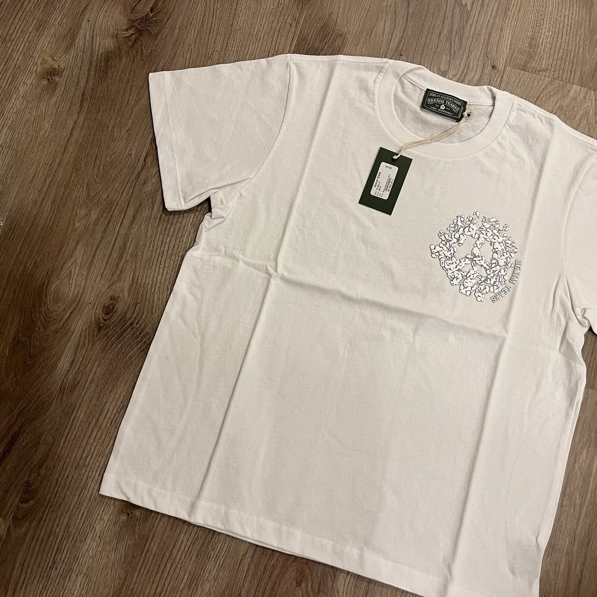 Size M- Denim Tears University Tee Brand New White AUTHENTIC | eBay
