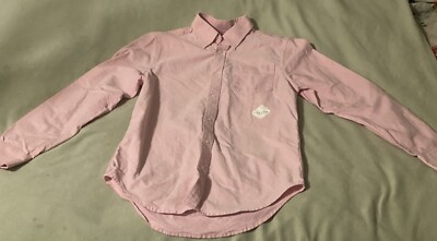 Five Four denim shirt Small Button up/long sleeves/pink