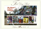 [FDS345] Belgium FDS 2011-12 Art Graffiti First Day Sheet SUPERB