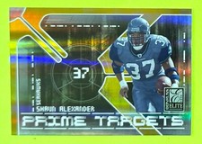 2006 Donruss Elite Shaun Alexander #/1000 Seattle Seahawks Alabama