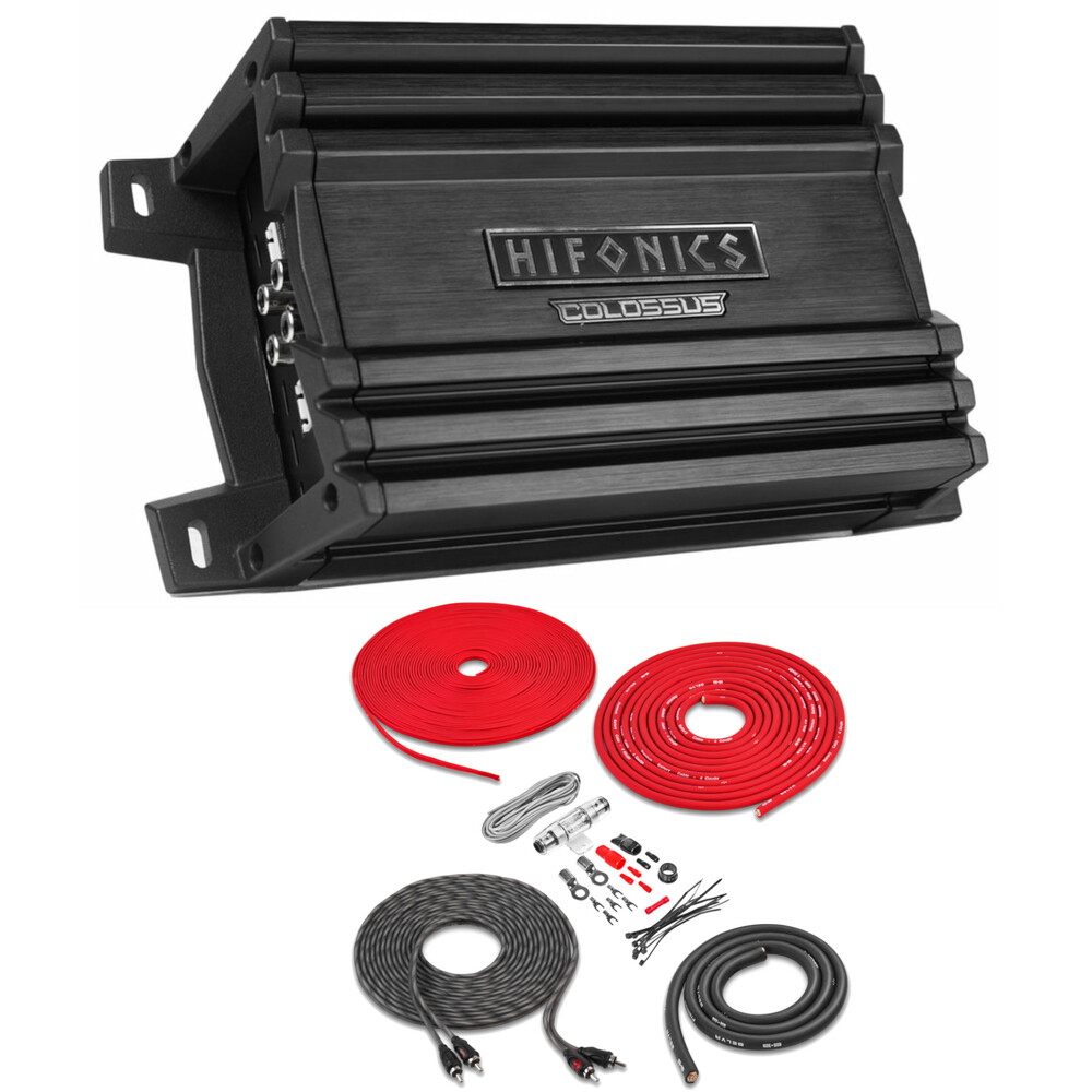 Hifonics HCM-4004D 400 Вт Пиковый 4-канальный усилитель класса D с комплектом усилителей 2979000₽