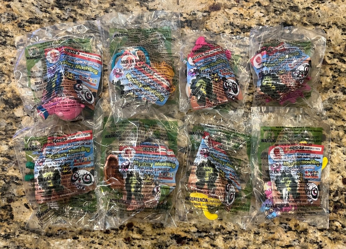 Moshi Monsters 2012 Happy Meal Toys Full Set | eBay