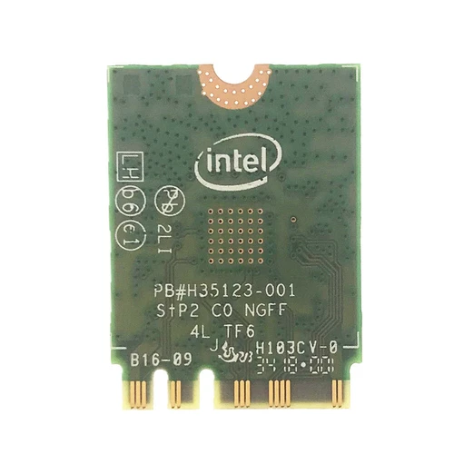 Lot of 10 Intel Dual Band Wireless-AC 867M 7265NGW Wi-Fi + Bluetooth 4.2 Card - Afbeelding 3 van 3