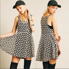 Free People Dizzy Daydream Sleeveless Crotchet Dress