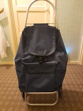 AMAZON SHOPPING TROLLEY WITH SIX WHEELS