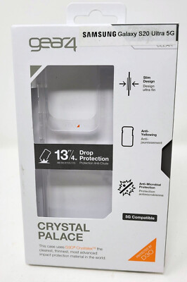 Gear4 Crystal Palace Case for Samsung Galaxy S20 Ultra 5G Pack