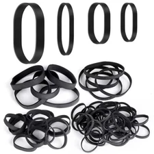 62 Pcs Tactical Rubber Bands Heavy Duty Rubber Bands Black Elastic Wide Thick