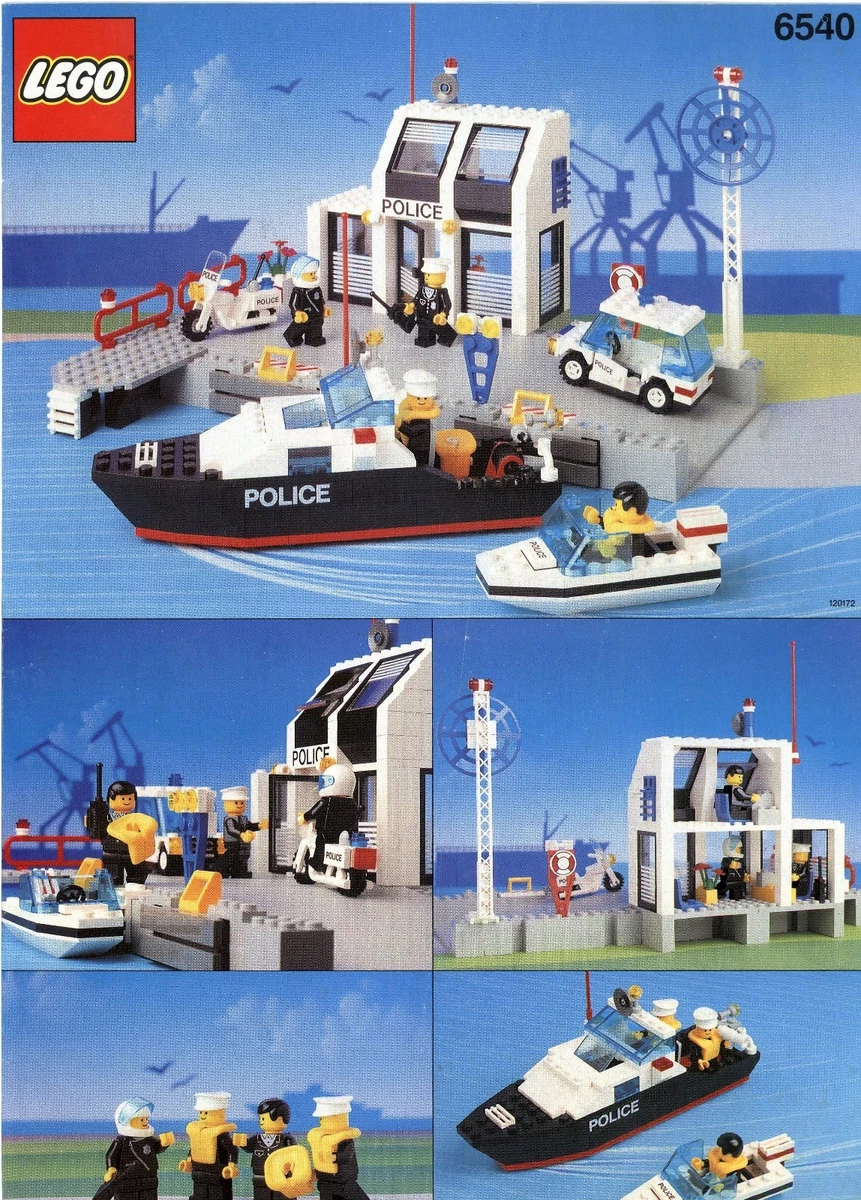 LEGO 6540 PIER POLICE INSTRUCTION MANUAL eBay