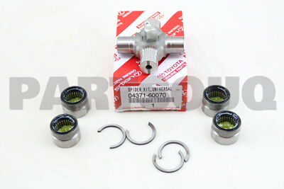 0437160070 Genuine Toyota SPIDER KIT, FRONT PROPELLER SHAFT