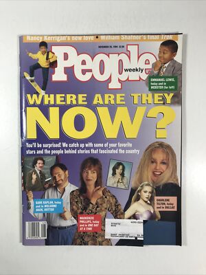 People Magazine (November 28, 1994) (Where Are They Now?, Favorite Stars)