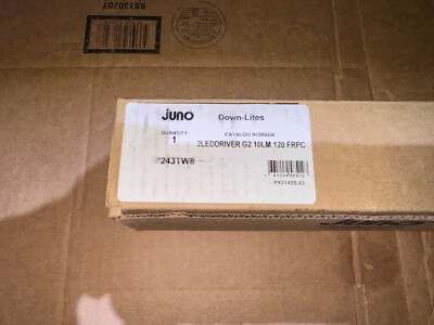 Juno Lighting LED Light DRIVER G2 10LM MVOLT ZT 2LED Series 120-277, 243TW9