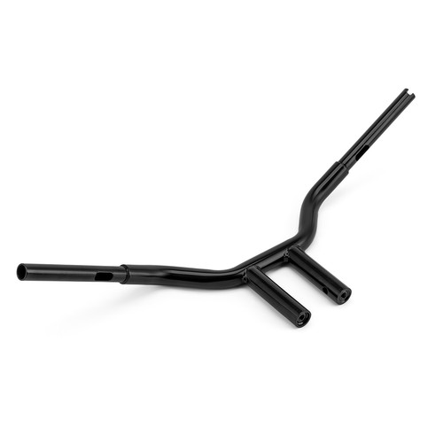 Manillar de 10" barra en T 1,25" grasa para Harley Dyna StreetBob Super Glide 1996-2023 - Imagen 11 de 11