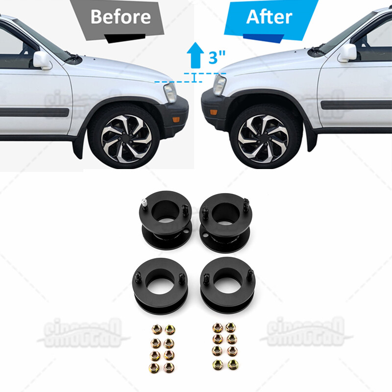 StreetRays 1.5” Billet Rear Leveling Spacer Lift Kit For Honda CR-V 1997-2001 (RD1) – USA Made