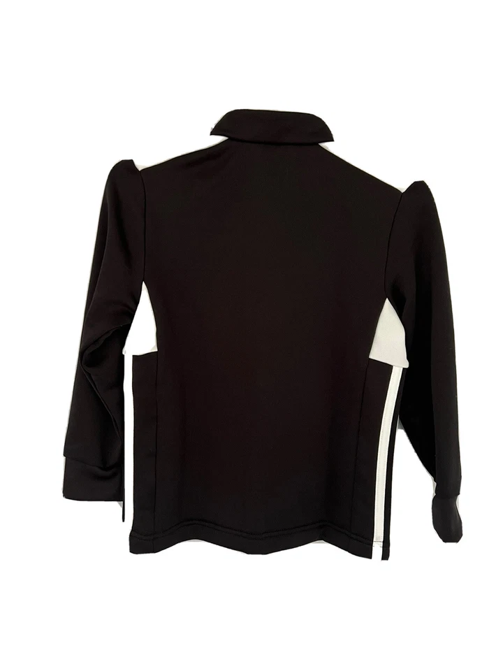 Adidas REGISTA Youth Jacket Black & White - Size 6Years CZ8629 - Image 4 of 4