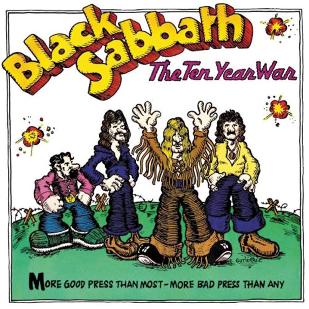 SEALED BLACK SABBATH TEN YEAR WAR DELUXE SPLATTER LP BOX FAIREY