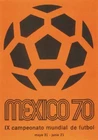 VINTAGE "WORLD FOOTBALL 1970" WORLD CUP ADVERTISING PLAQUE, POSTER, RETRO PLATE