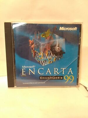 Microsoft Encarta Encyclopedia 1999 Tomorrows Way To Learn & Explore Learning
