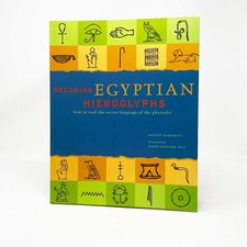 Decoding Egyptian Hieroglyphs - Bridget McDermott - 2001 Chronicle Books