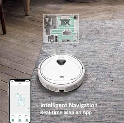 Trifo Maxwell Mapping and Home Monitoring Robot Vacuum w/ Video Surveillance Cam