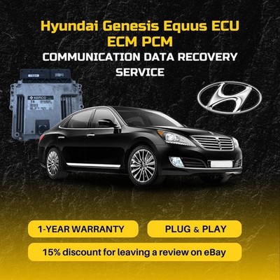 Hyundai Genesis Equus ECU ECM PCM COMMUNICATION DATA RECOVERY SERVICE