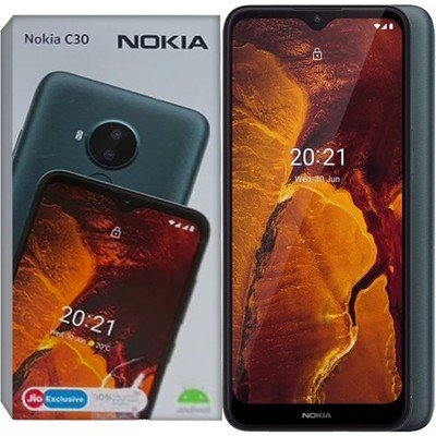 Nokia C30 4G Green 32GB + 3GB Dual-SIM Factory Unlocked GSM NEW