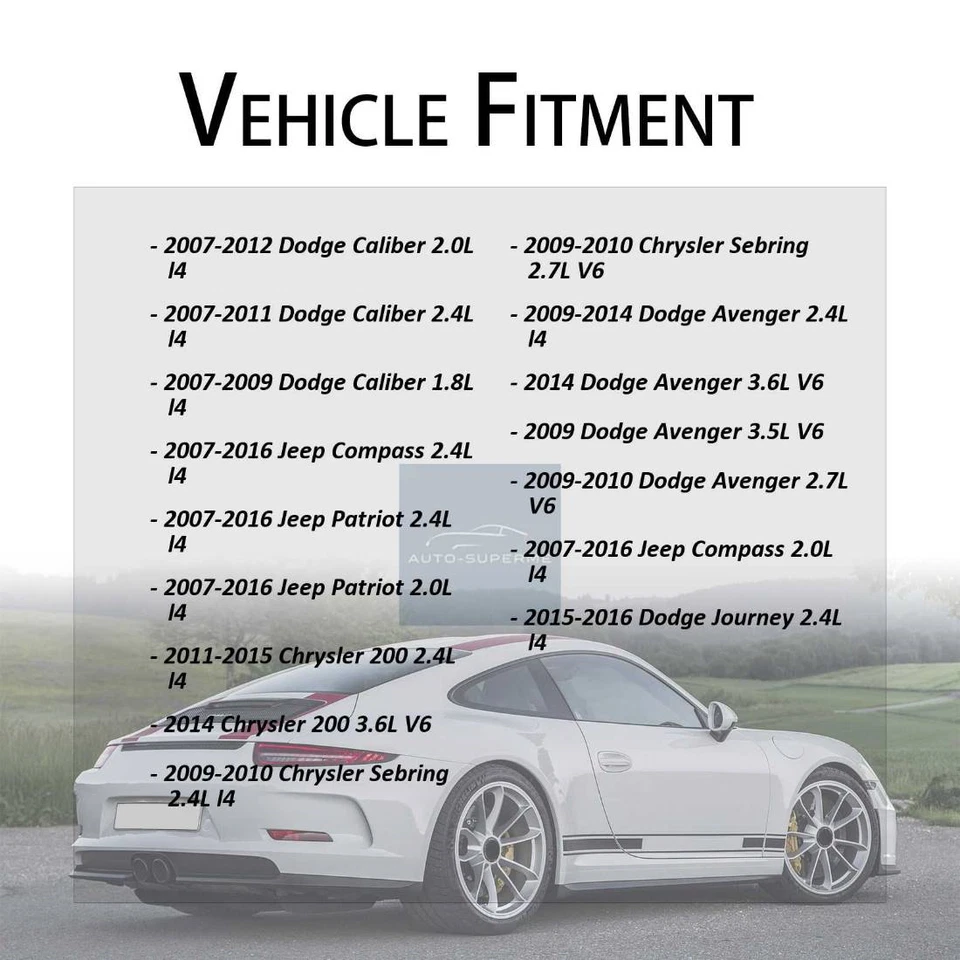 Sensor de temperatura del refrigerante del motor para Jeep Compass 2007-2016 2,4 L Foto 2 de 3