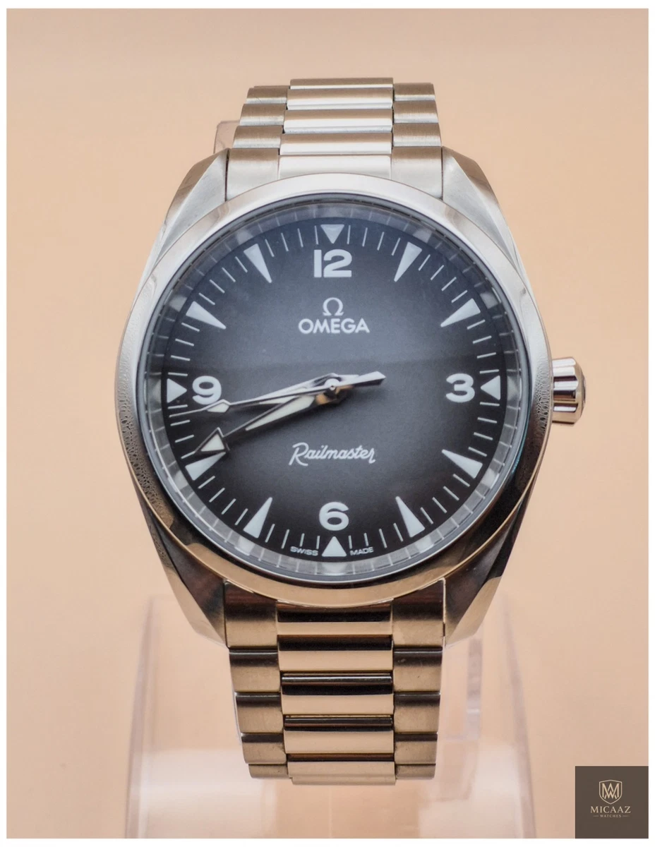 OMEGA Seamaster Railmaster - 39 mm, Stainless Steel for sale | eBay