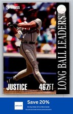 David Justice 1994 Donruss #6 Long Ball Leaders Atlanta Braves CA2