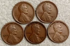 1913D + 1915P + 1915D + 1916D + 1916S - 5 Wheat Cents-VG/Better-*SEE DESC* Lot 2