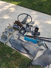 Mustang Parts 1971 1972 1973 Rare Rpm Cluster Radio Steering Wheel