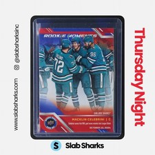 2025 UPPER DECK NHCD #NHCD-31 MACKLIN CELEBRINI ROOKIE MOMENTS
