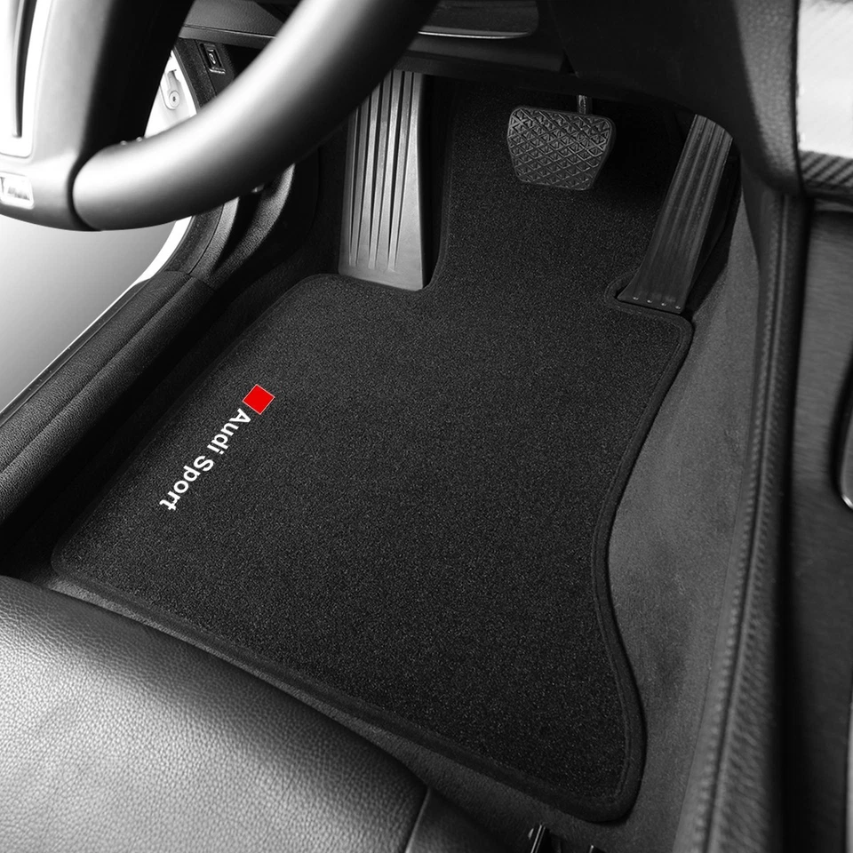 For Audi Q7 4L 2005-2015 Quality Carpet Velour Car Floor Mats Liners RHD - image 3 of 4
