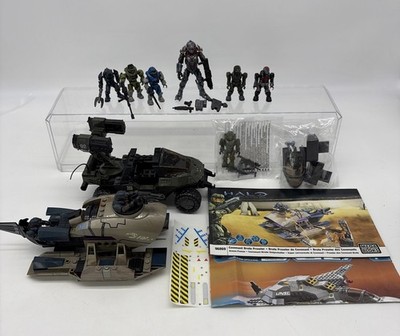 Mega Bloks Halo 96869,97380 Brute Prowler With Bonus Rare Halo Figures ! READ