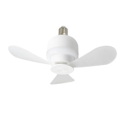 E27 Socket Ceiling Fan Light Energy Saving Small Spaces Fan Lamp for Kitchen