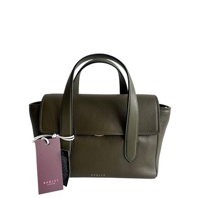 RADLEY Handtasche grün Leder kleine Tasche Umhängetasche - Mayfair Lane - UVP 219£
