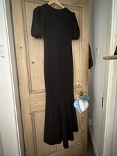 Boohoo Puff Sleeve Fishtail Maxi Dress BNWT Uk10