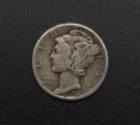 1935 Circulated Mercury Dime 90% Silver U.S. Coin