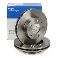 Delphi Bremsscheiben Ø 300Mm FüR PSA Jumper 2 Boxer Movano C Ducato 250 Vorne