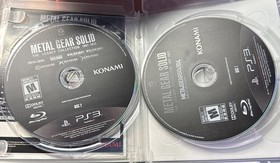 PS3 Metal Gear Solid Legacy Collection 1987 -2012 Discs And Booklet Are Pristine