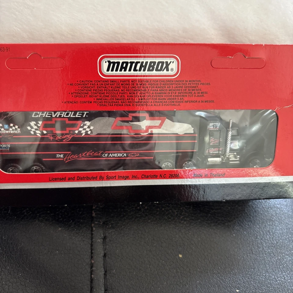 Caja de cerillas transportadora DALE WONHARDT 1990-95 escala 1,64 fundido a presión Foto 3 de 3