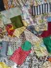 Vintage Crazy Quilt Top 82-1/2" x 92-1/2"  Colorful Materials — photo 10