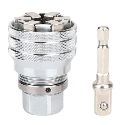 Upgraded Adjustable Universal Socket Wrench, Manual Socket Wrench, Multifunction