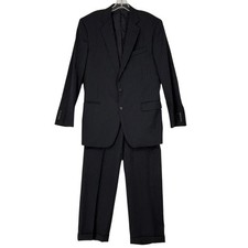 Brooks Brothers 1818 Madison Suit 44L W39 100 Wool Navy Pinstripe Old Money