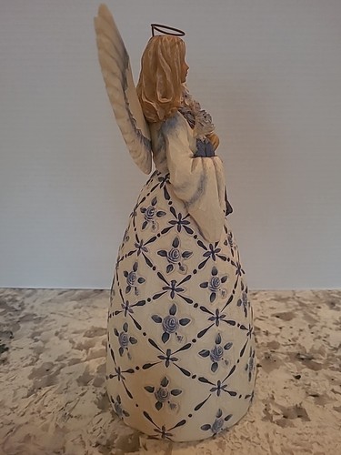 2003 Jim Shore HEARTWOOD CREEK Psalmen 103:15 Blauer Engel 114403 Enesco - Bild 6 von 11