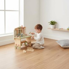Kids Wooden Tool Bench Early Learning Children's Tool Bench Toy Educational