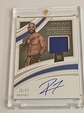 2022 Panini Immaculate Collection WWE Wrestling Cards Checklist 24