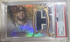 2022 Topps Dynasty Fernando Tatis Jr Patch Auto /10  PSA 9