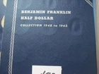 Franklin Half Dollar Set - 35 coins $17.50 Face Value Lot #44 G to XF to AU #82